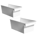 2 PCS Large Storage Containers with Lids Portable Box PP Material Boxes – Secure Lid Design for Streamlined Everyday Routines