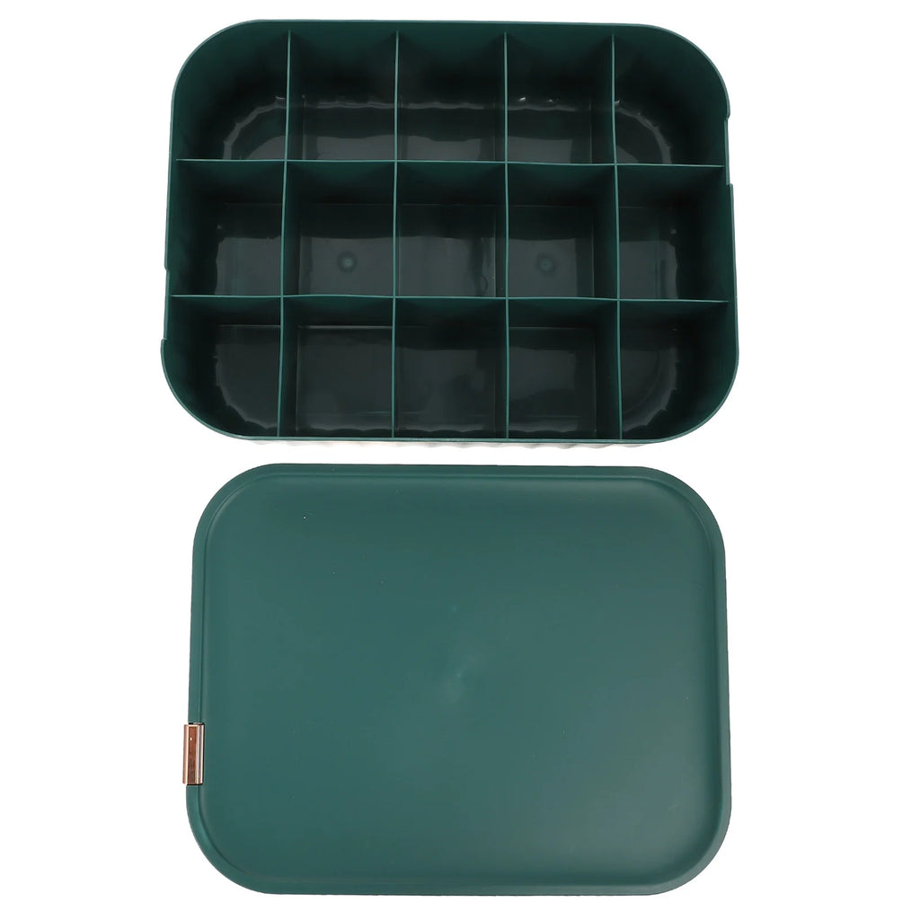Organizer Bin Storage Box Underwear Drawer Storage Baby 30X23.5X8CM Green – Convenient Family Mealtime Use for Streamlined Everyday Routines