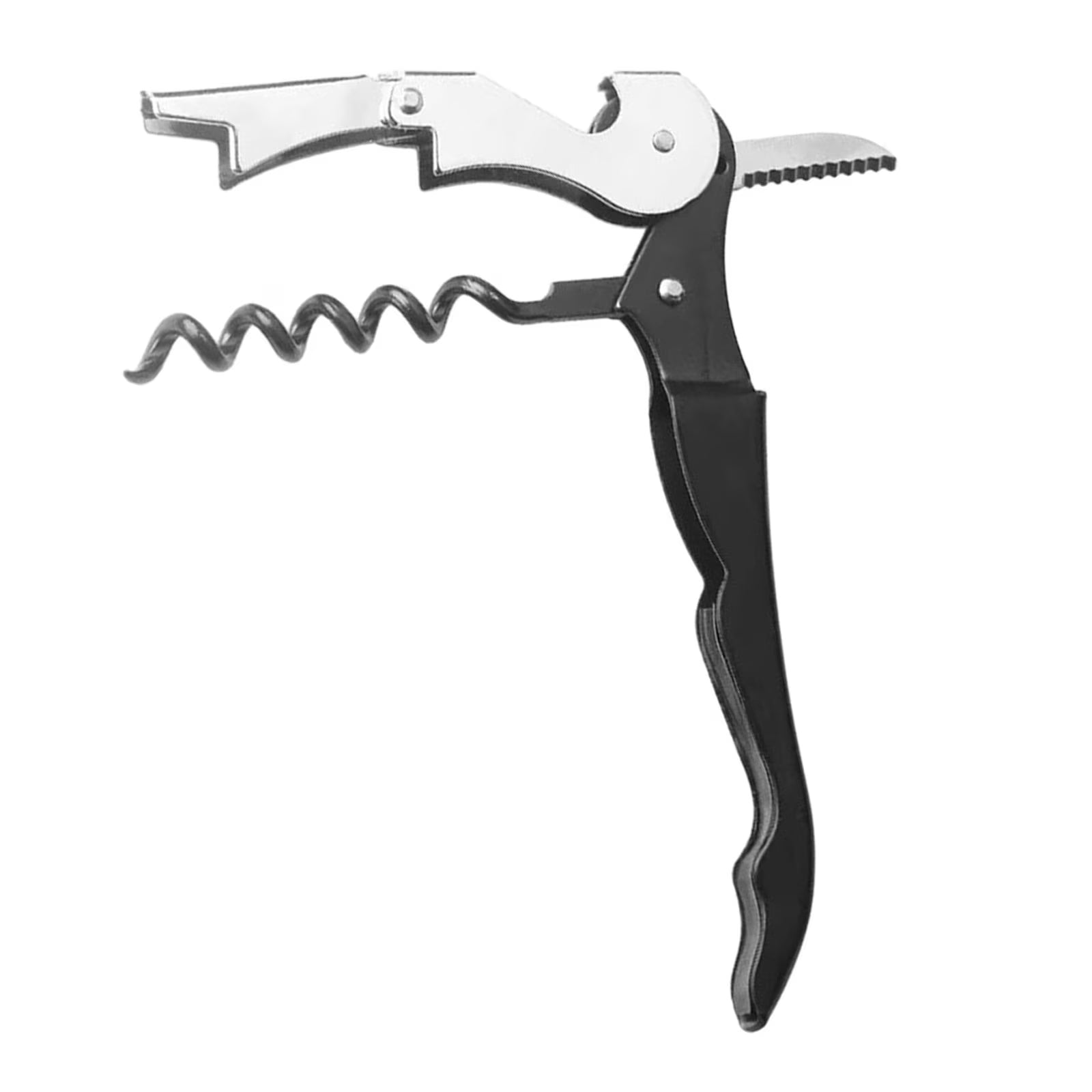 Hiroekza Opener Waiters Key For Servers Bartender With Foil Cutter Jar Opener Manual Bottle Opener Double Hinged Bottle Opener Kitchen Gadgets Clearance – Convenient Drink Preparation for Streamlined Everyday Routines
