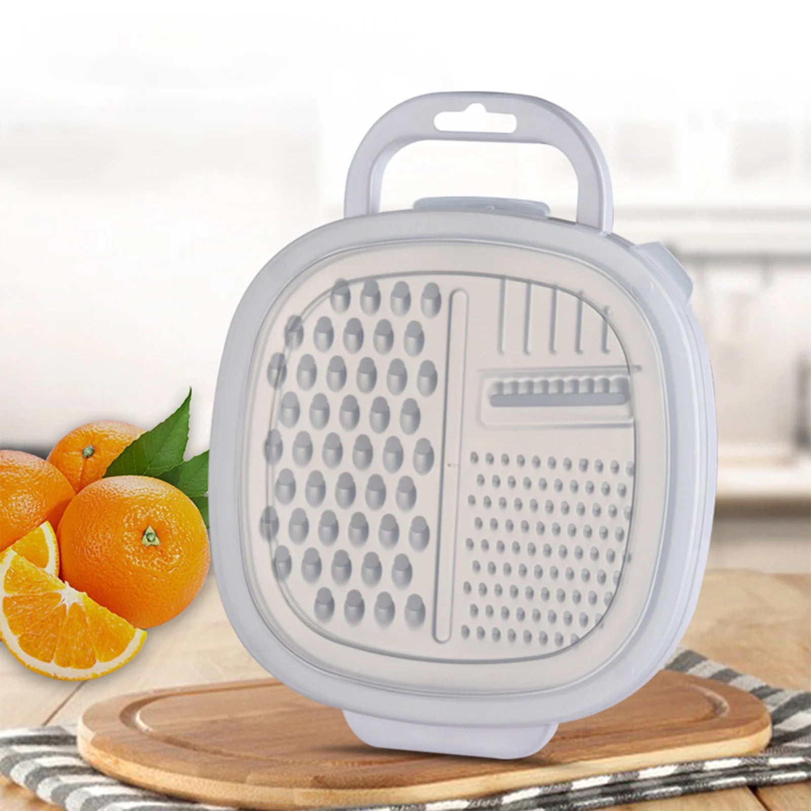 Grater Well-crafted Handheld Cheese Grater - Cheese Grater With Soft Handle - Grater For Kitchen Spices Ginger - Stainless Steel Cheese Shredder - Lemon Zester To Kitchen Gadgets Clearance – Convenient Carry Handles for Streamlined Everyday Routines