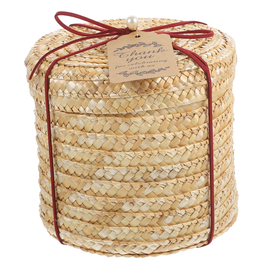 Organizers and Storage Utility Cart Rattan Basket Straw Box Study Room Office – Practical Home Organization for Streamlined Everyday Routines