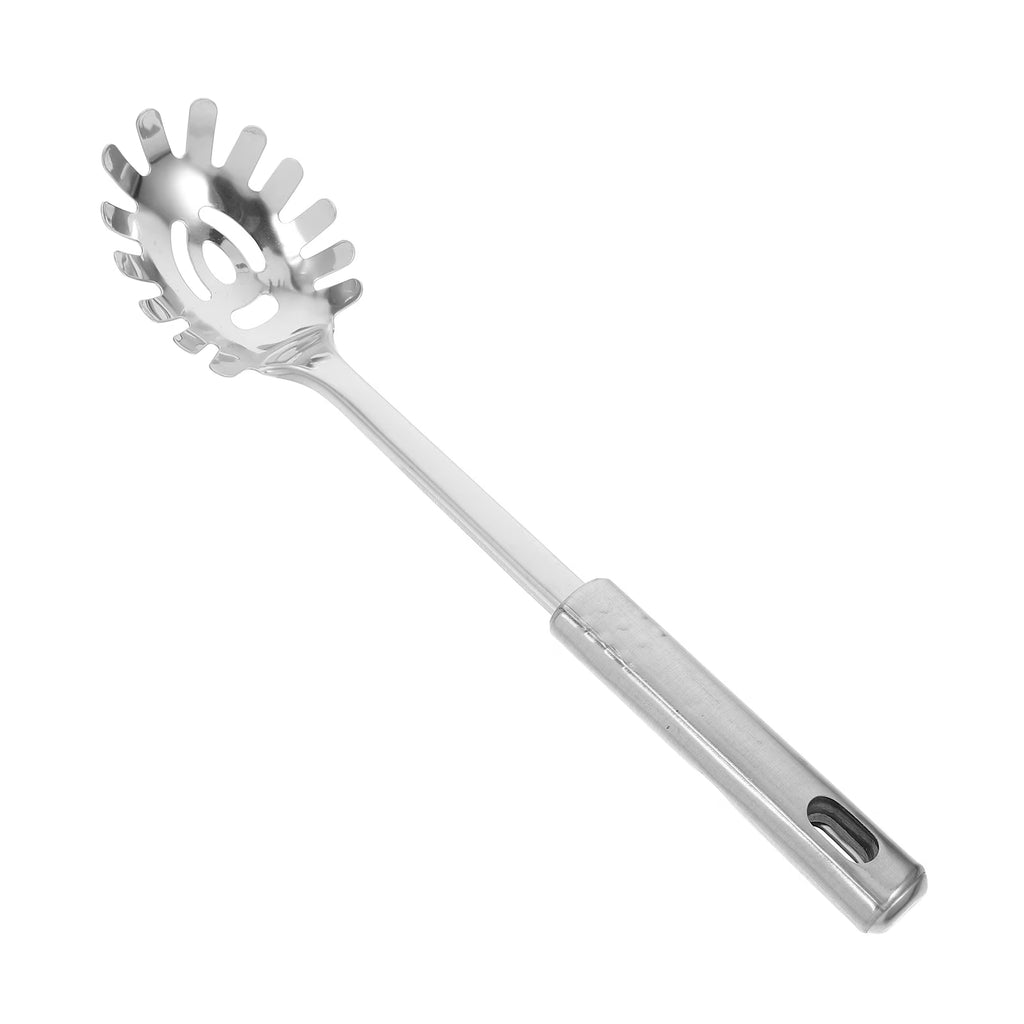 Stainless Steel Pasta Server 1 Set Spaghetti Spoon Noodle Claw Pasta Fork Metal Pasta Spoon Heat Resistant for Cooking – Durable Stainless Steel Construction for Streamlined Everyday Routines