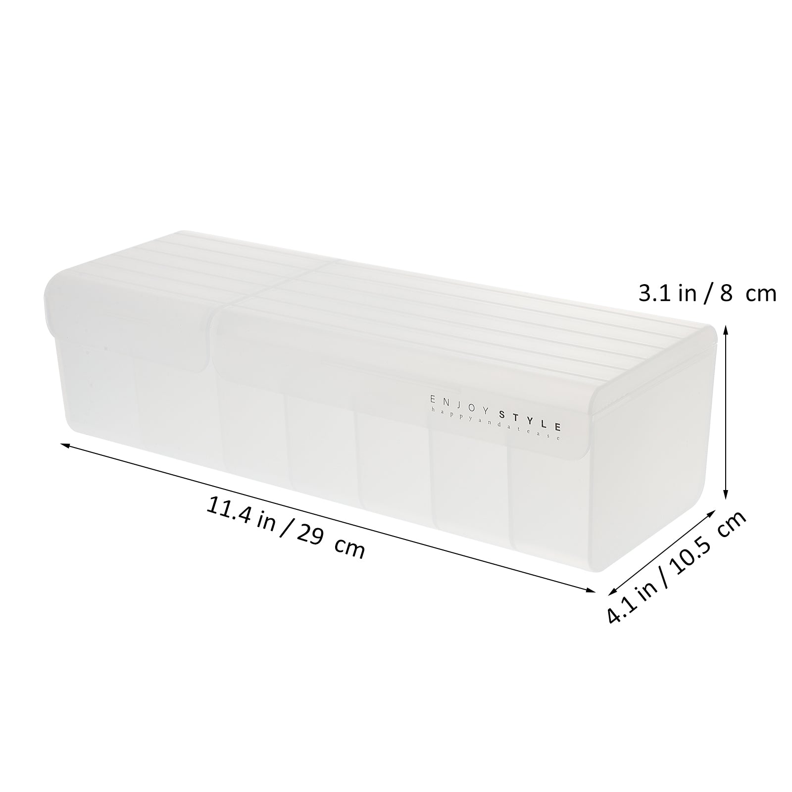 Cover Storage Box Slim USB Cable Organizer Cord Case – Everyday Household Format for Streamlined Everyday Routines