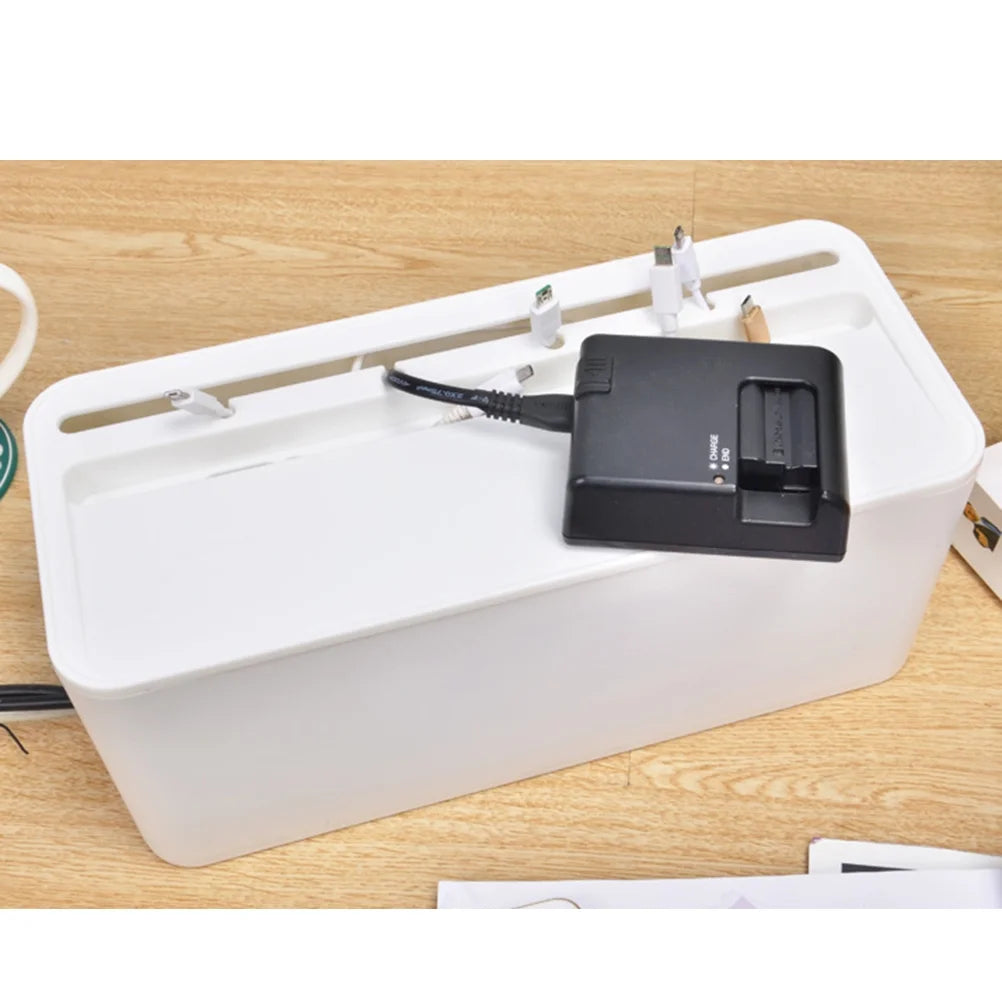Protectors Wire Anti-dust Storage Box 32.00X13.50X13.50CM White – Practical Home Organization for Streamlined Everyday Routines