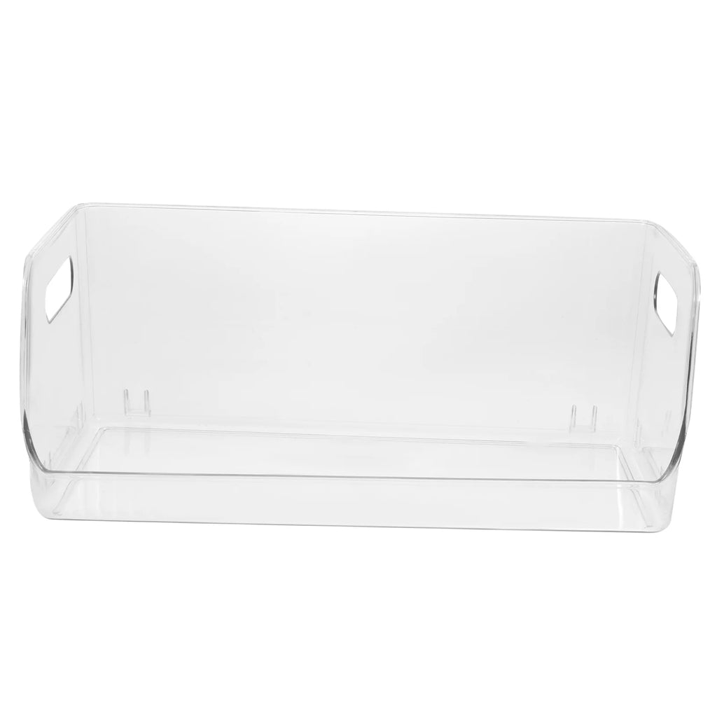 Snack Storage Box Shelf Clear Cosmetic Bin Organization Shelving – Clear-View Organization for Streamlined Everyday Routines