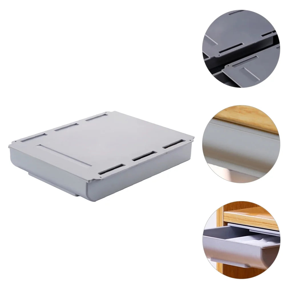 Wire Punch Free Storage Box Hanging Container Drawer Office – Space-Saving Hanging Design for Streamlined Everyday Routines