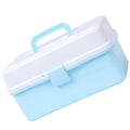 Storage Boxes Art Tools Storage Case Compact Storage Box Child 33x19.5cm Blue – Practical Home Organization for Streamlined Everyday Routines
