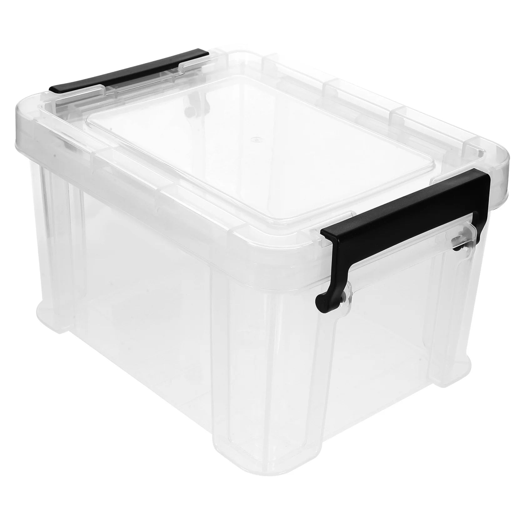 Transparent Dust-proof and Moisture-proof Household Storage Box with Lid Makeup – Secure Lid Design for Streamlined Everyday Routines