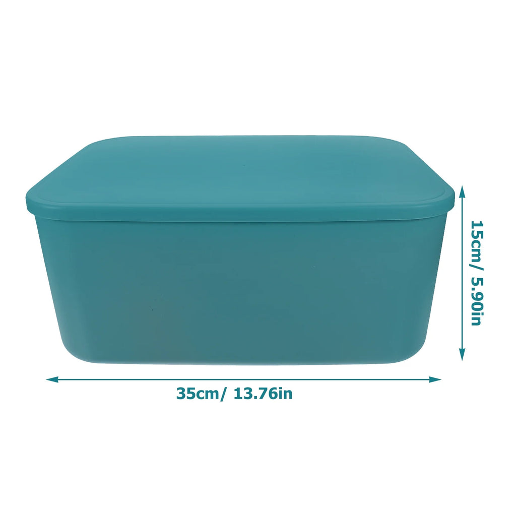 Extra Large with Lid Easy to Hold Storage Bin Office Box – Secure Lid Design for Streamlined Everyday Routines