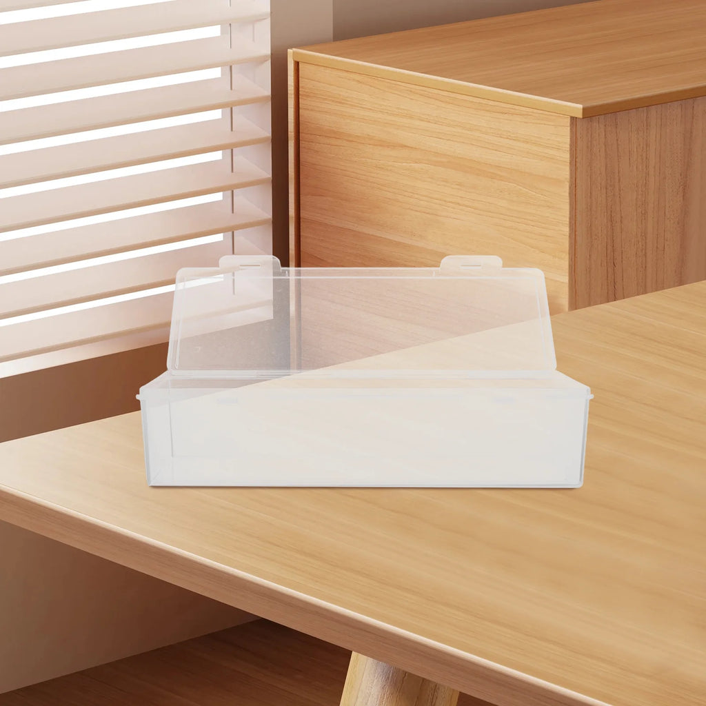 Air Outlet Decoration Card Storage Box Child 29.20X9.20X7.20CM Transparent – Clear-View Organization for Streamlined Everyday Routines
