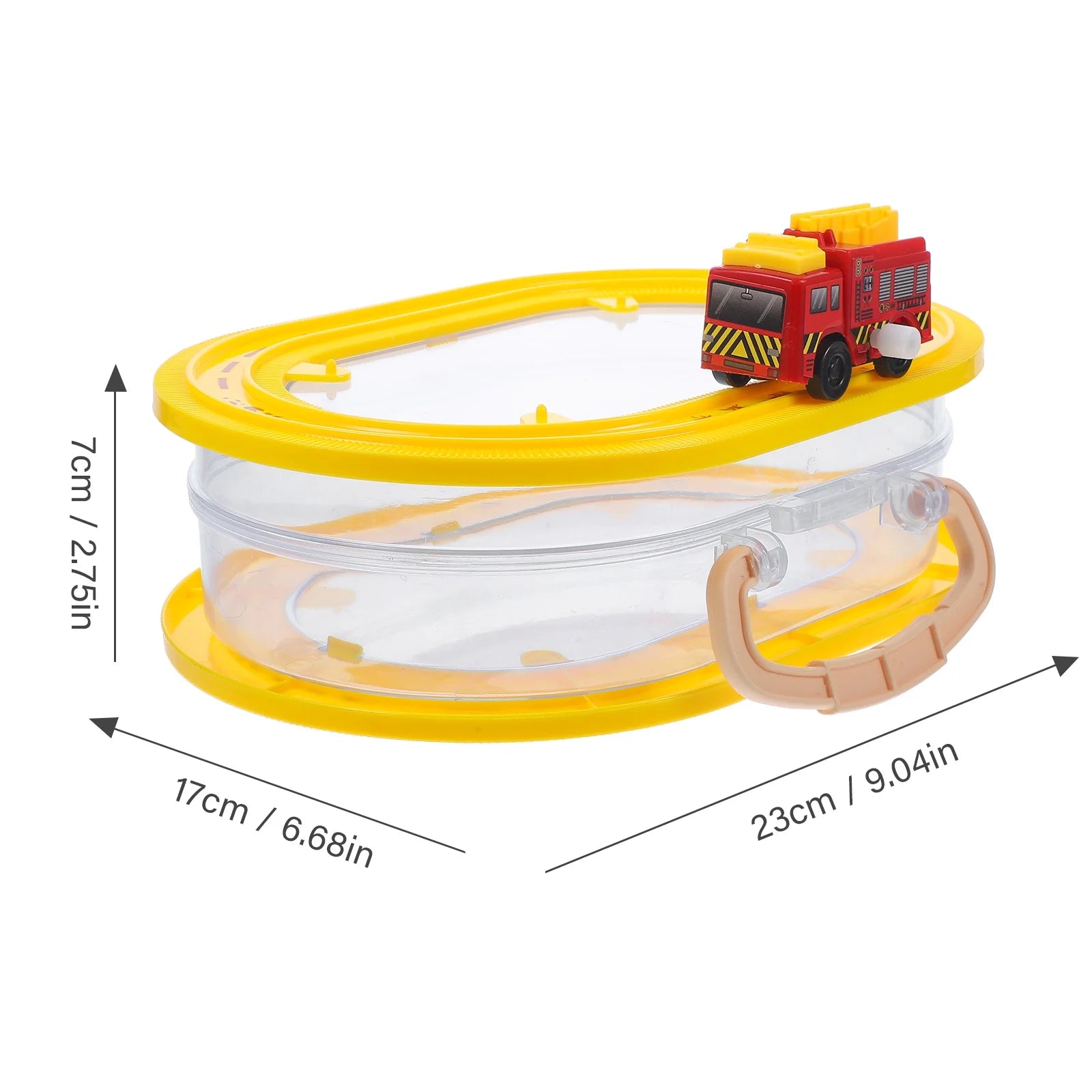 Storage Bins Toy Rail Car Storage Box 23.00X17.00X7.00CM – Practical Home Organization for Streamlined Everyday Routines