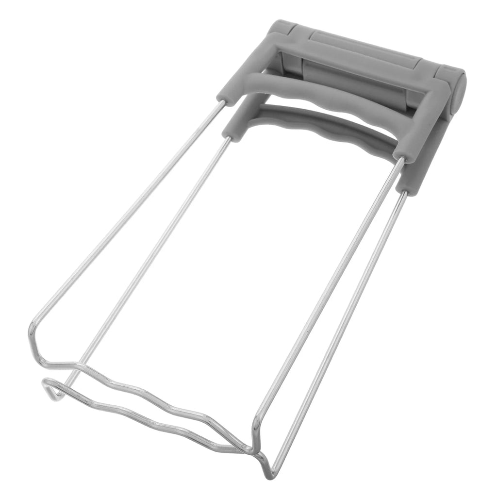 unbrandedKitchen Retriever Tongs Stainless Steel Plate Bowls Gripper Grey – Durable Stainless Steel Construction for Streamlined Everyday Routines
