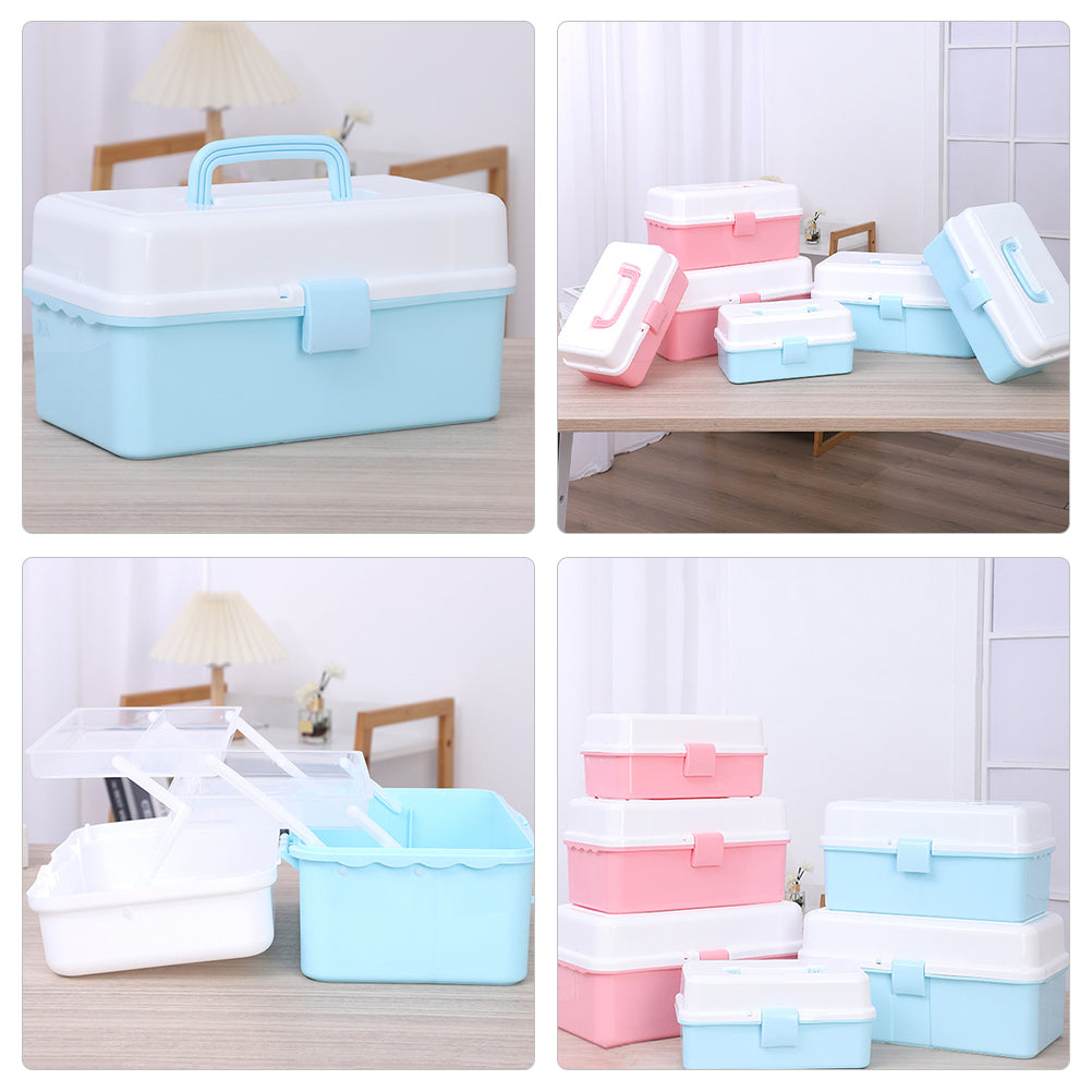Organizer Boxes Art Tools Storage Case Stationery Sturdy Child – Practical Home Organization for Streamlined Everyday Routines