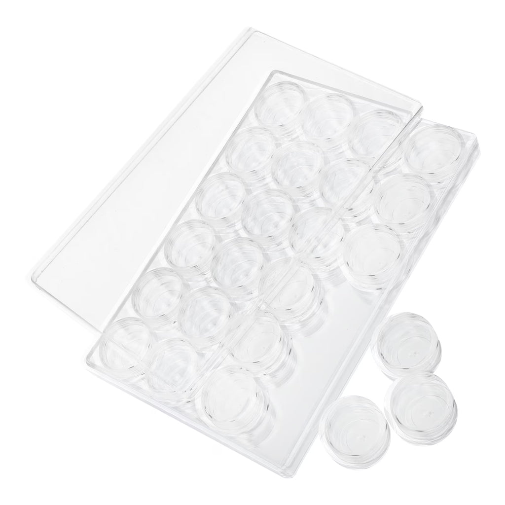 Closet Bead Organizers Storage Boxes 24X16cm Transparent – Clear-View Organization for Streamlined Everyday Routines