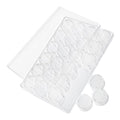 Closet Bead Organizers Storage Boxes 24X16cm Transparent – Clear-View Organization for Streamlined Everyday Routines