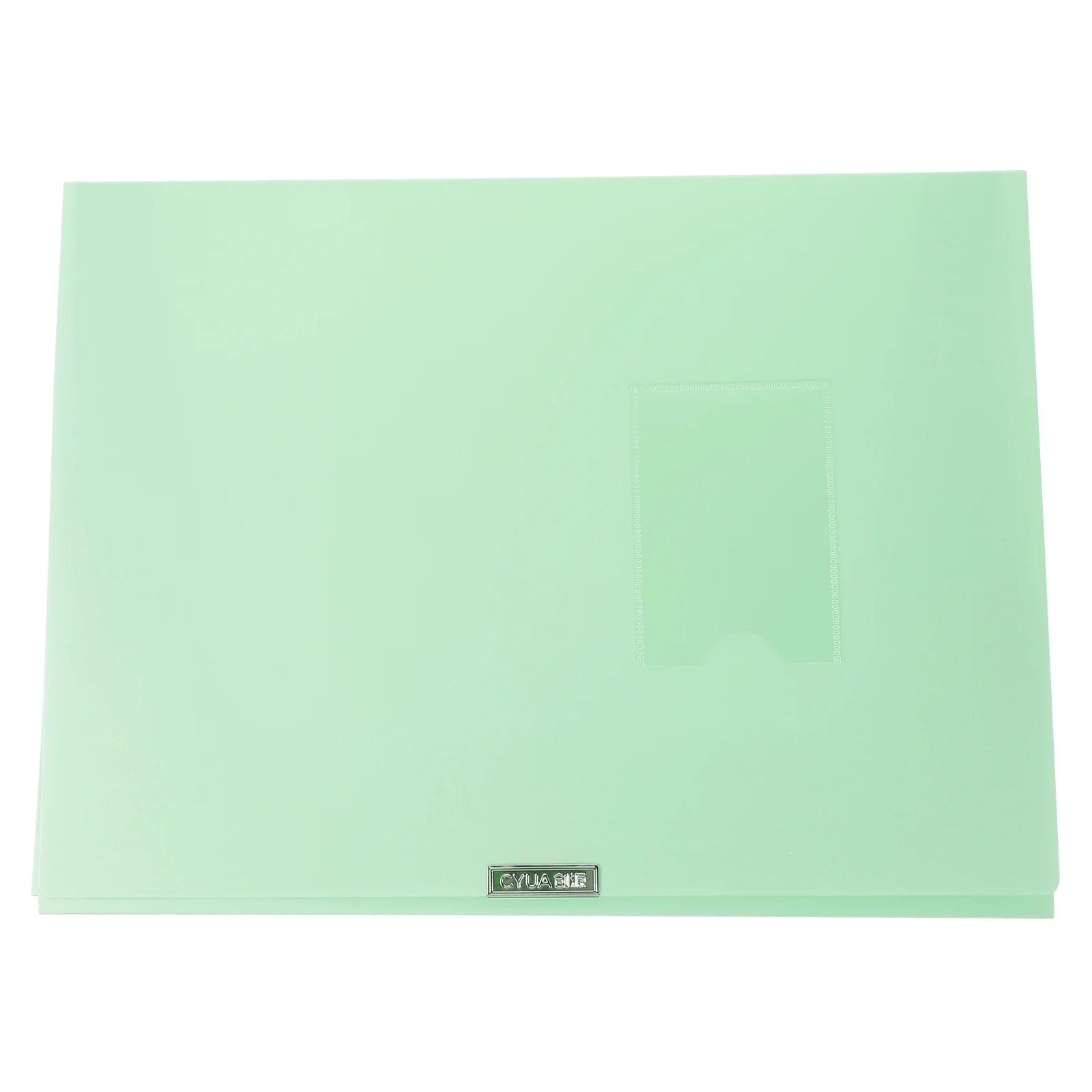 A4 File Box Photo Storage Boxes Organizer Folder Office Light Green – Practical Home Organization for Streamlined Everyday Routines