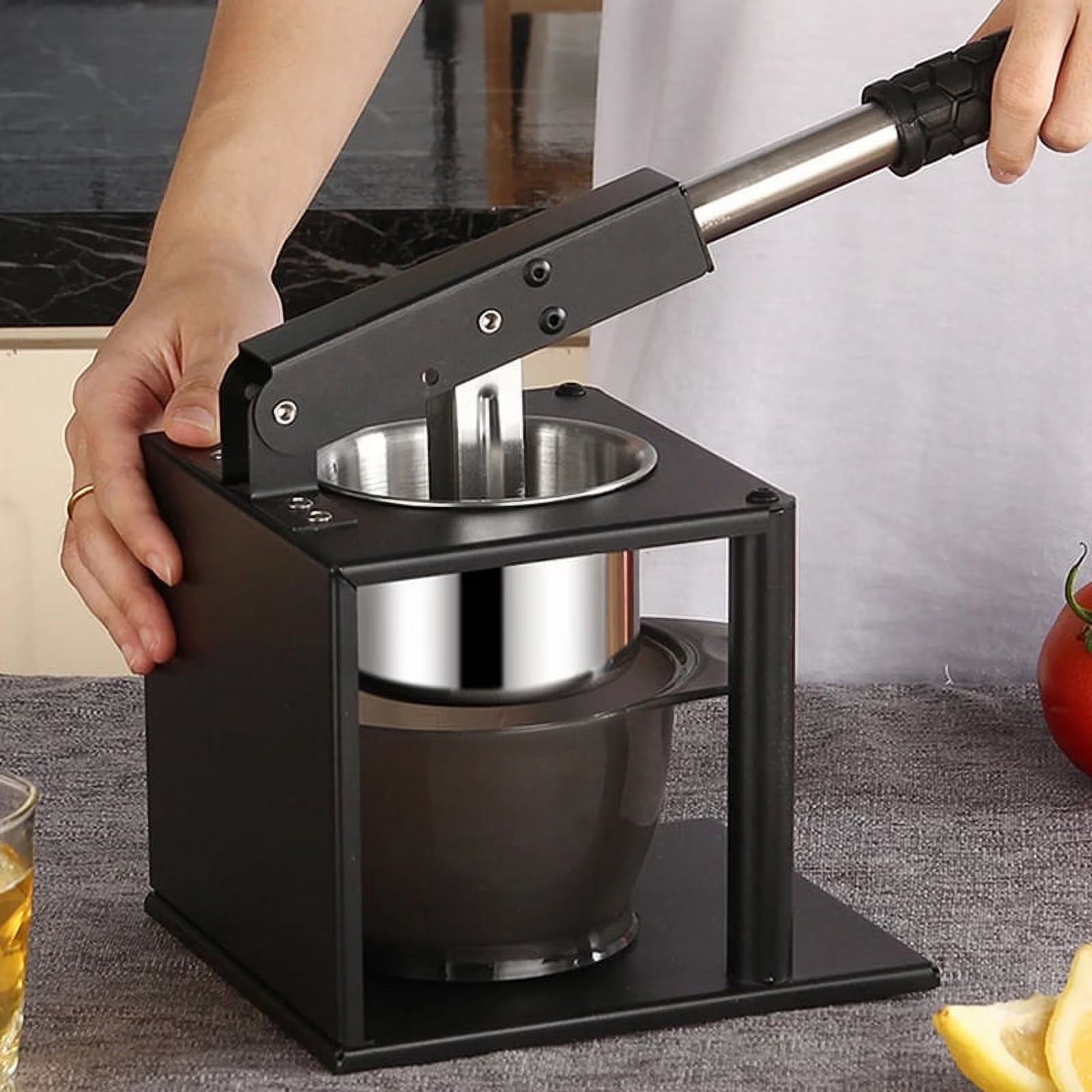 304 Stainless Steel Squeezer Juicer Hand Citrus Manual Juicer Portable Juicer for Kitchen Bar Restaurant – Durable Stainless Steel Construction for Streamlined Everyday Routines