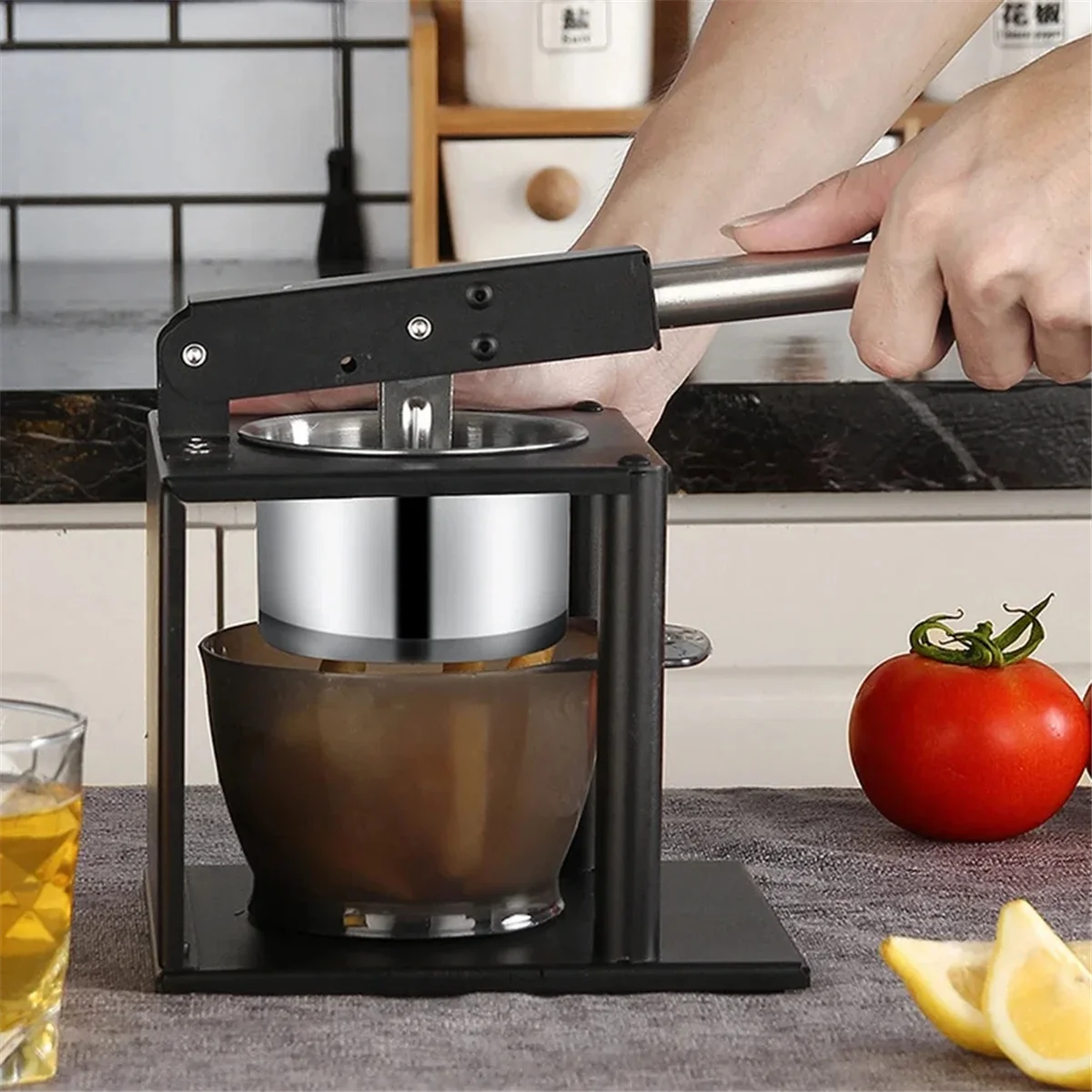 304 Stainless Steel Squeezer Juicer Hand Citrus Manual Juicer Portable Juicer for Kitchen Bar Restaurant – Durable Stainless Steel Construction for Streamlined Everyday Routines