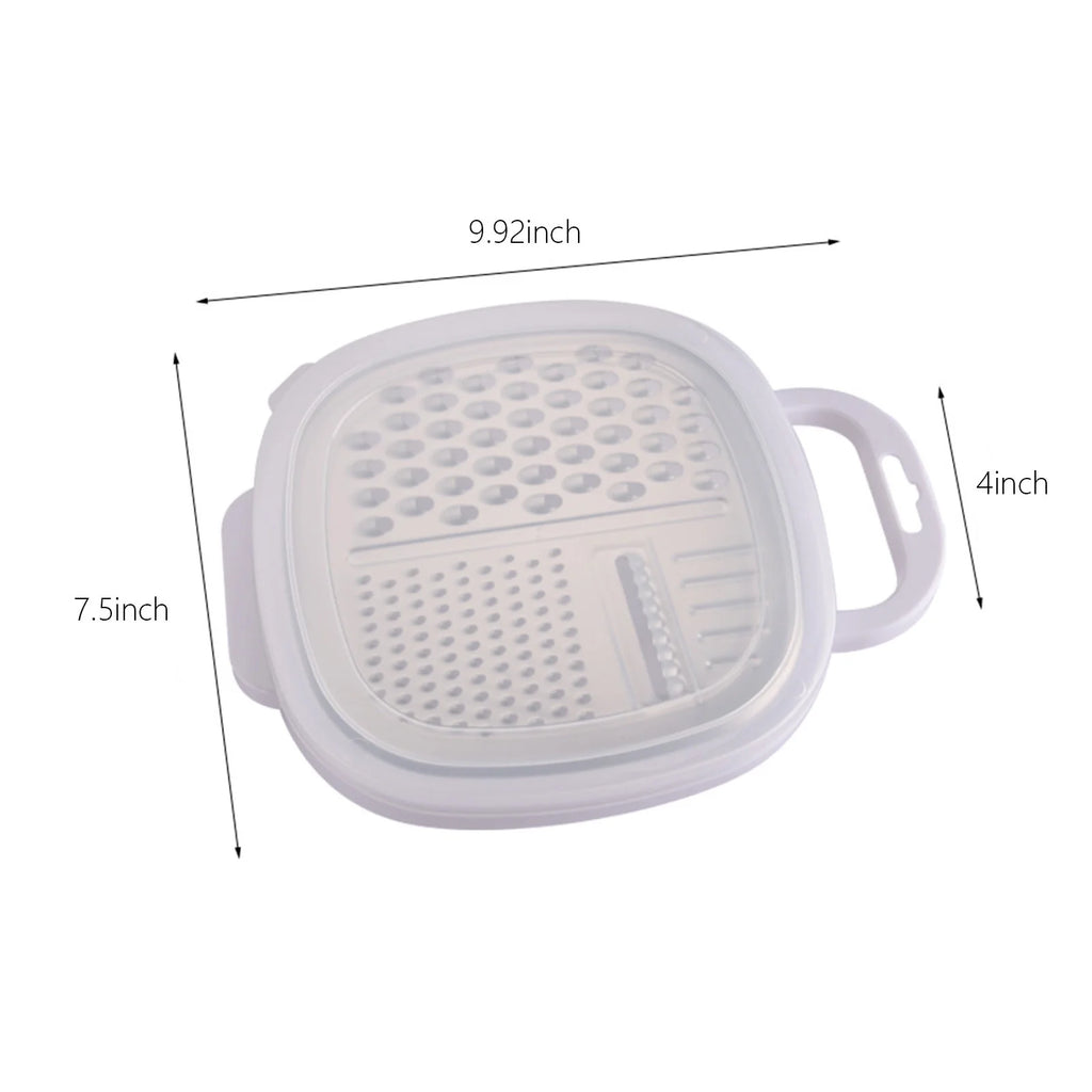 Grater Well-crafted Handheld Cheese Grater - Cheese Grater With Soft Handle - Grater For Kitchen Spices Ginger - Stainless Steel Cheese Shredder - Lemon Zester To Kitchen Gadgets Clearance – Convenient Carry Handles for Streamlined Everyday Routines