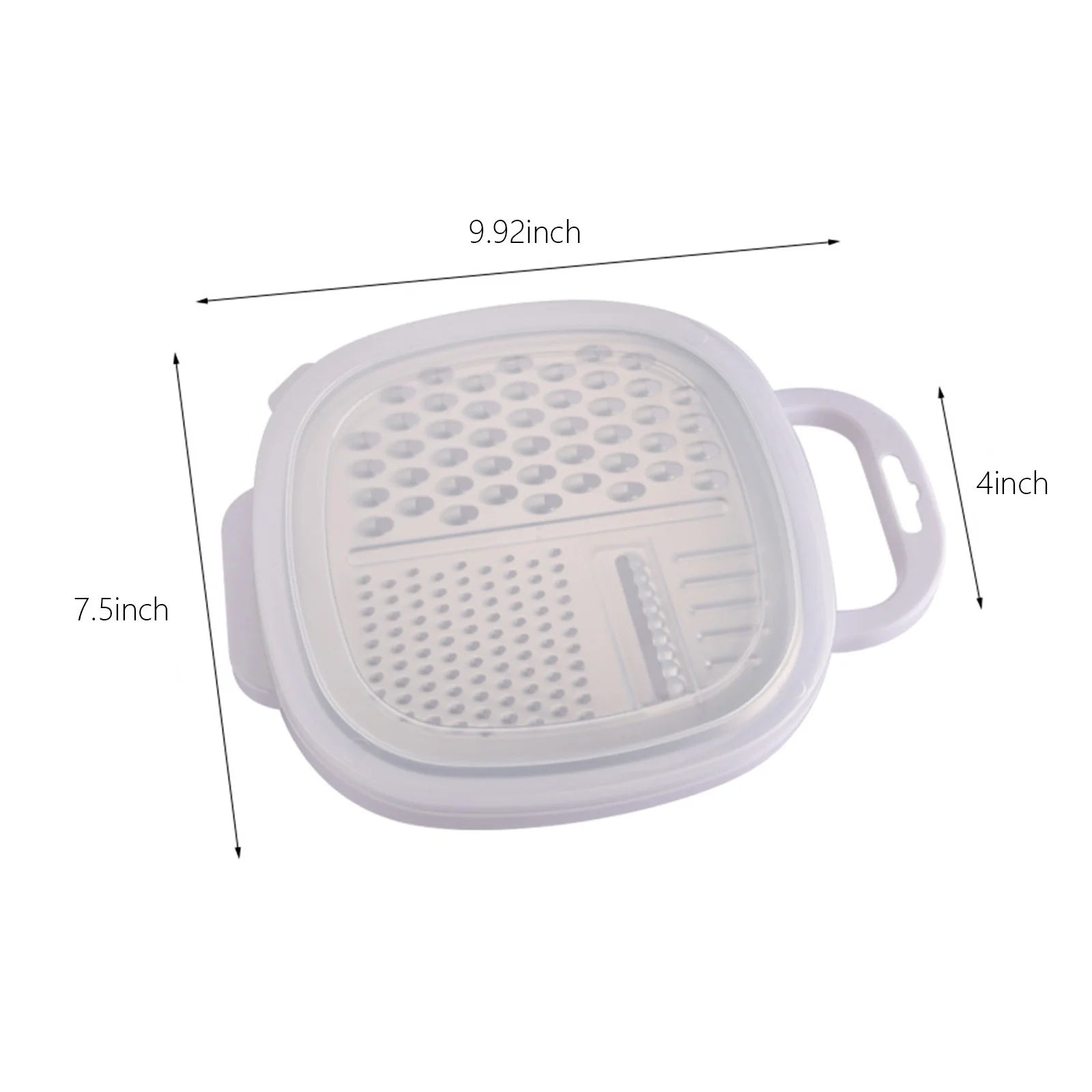 Grater Well-crafted Handheld Cheese Grater - Cheese Grater With Soft Handle - Grater For Kitchen Spices Ginger - Stainless Steel Cheese Shredder - Lemon Zester To Kitchen Gadgets Clearance – Convenient Carry Handles for Streamlined Everyday Routines