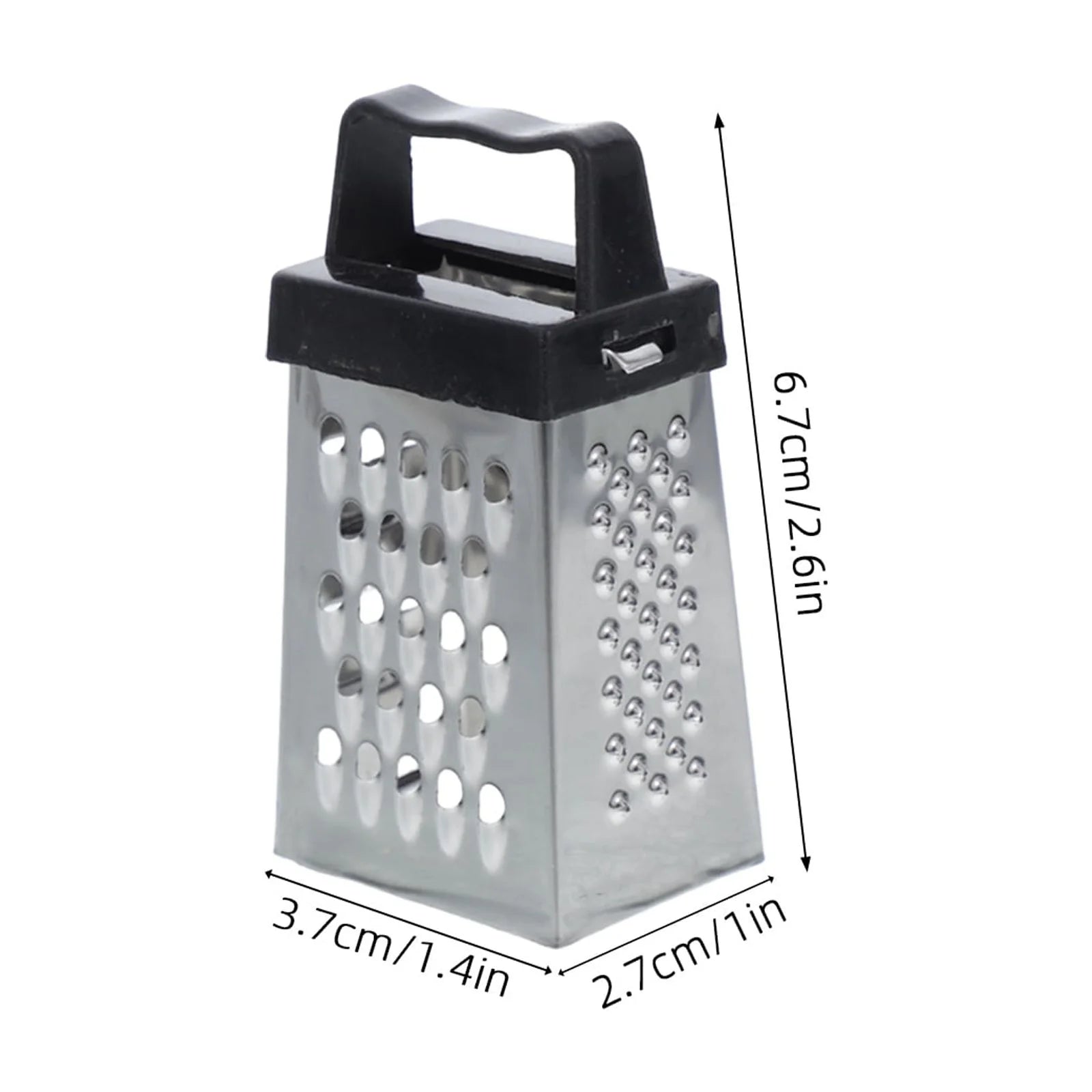 unbranded 6pcs Mini Cheese Grater Stainless Steel Small Box Grater Vegetables Shredder Handheld Kitchen Tool for Slicing Cheese Ginger Potatoes – Durable Stainless Steel Construction for Streamlined Everyday Routines
