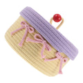 Woven Cotton Rope Basket With Lid Jewelry Storage Box Cute Basket Cotton Rope Basket Storage Woven Basket Woven Rope Basket Bathroom Basket Organizer – Secure Lid Design for Streamlined Everyday Routines