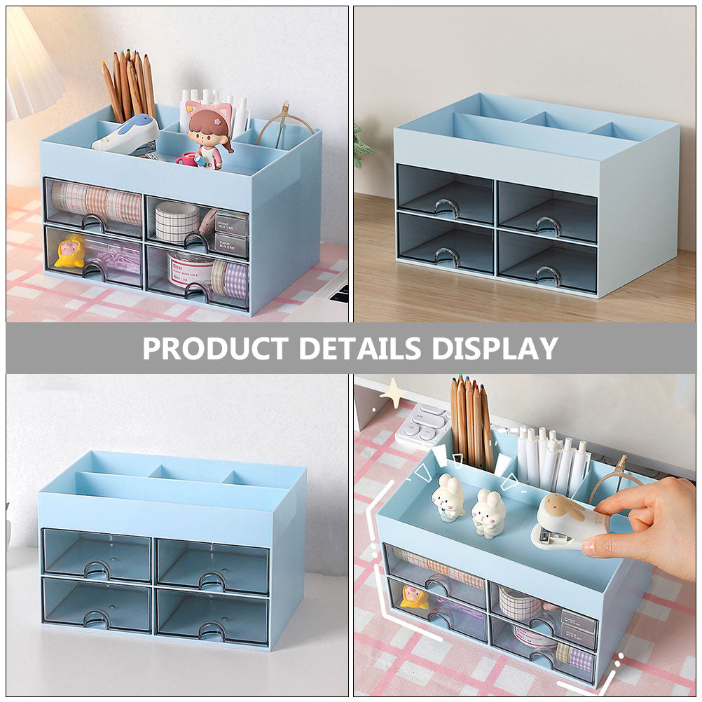 Storage Drawers Box Structure Multi-function Stationery Organizer – Multiroom Organization Format for Streamlined Everyday Routines