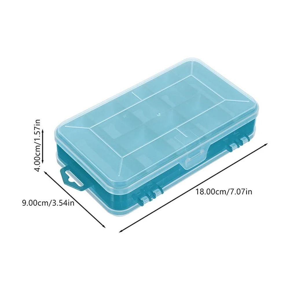 2 Pcs Small Parts Container Plastic Storage Containers Storage Box Green 18.00X9.00X4.00CM – Convenient Multi-Piece Set for Streamlined Everyday Routines