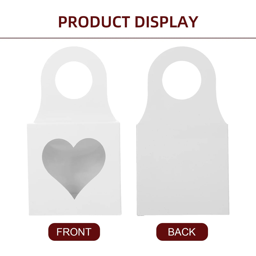 25 Pcs Storage Boxes with Lids Red Wine Bottle Hook Box 9.00X9.00X3.00CM White – Secure Lid Design for Streamlined Everyday Routines