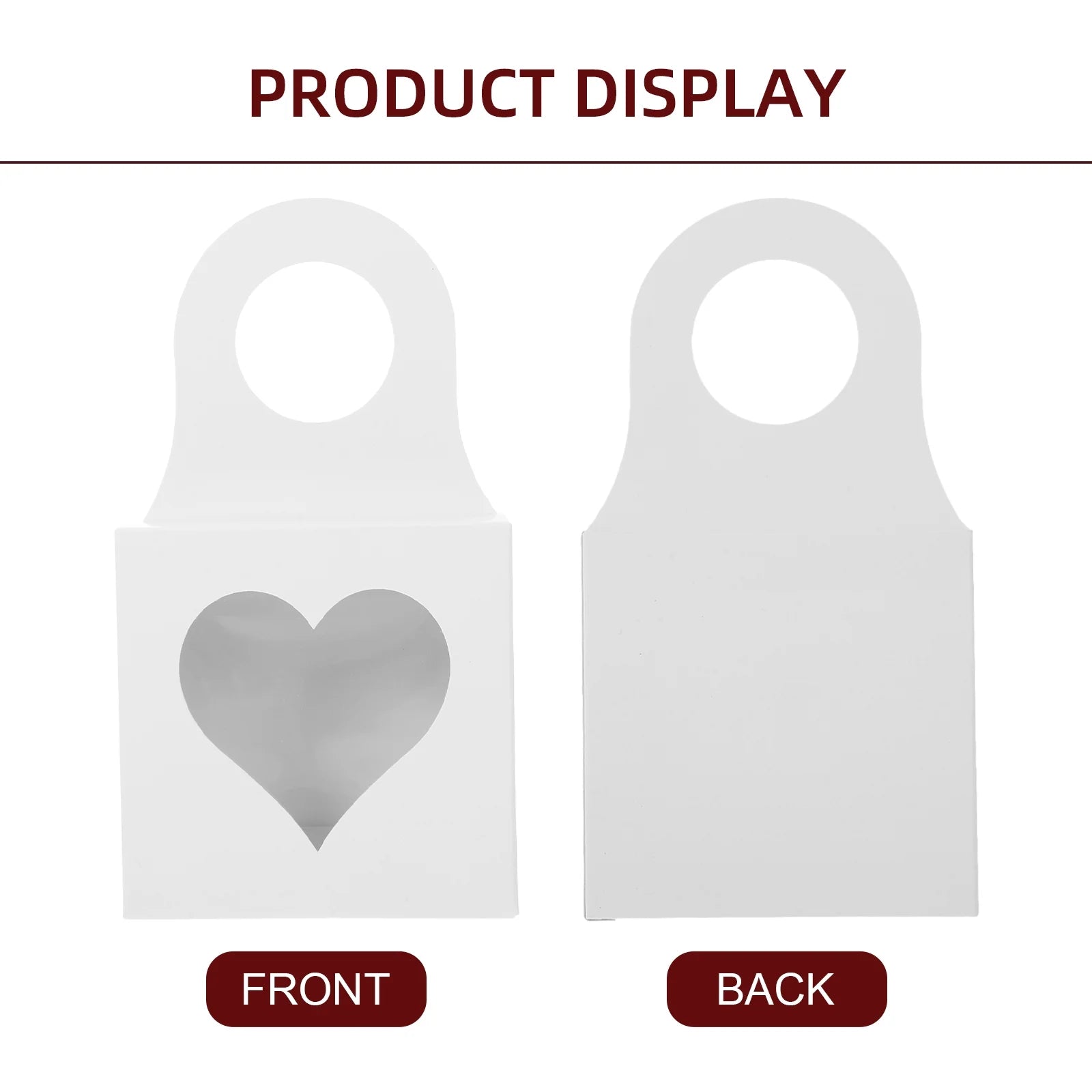 25 Pcs Storage Boxes with Lids Red Wine Bottle Hook Box 9.00X9.00X3.00CM White – Secure Lid Design for Streamlined Everyday Routines