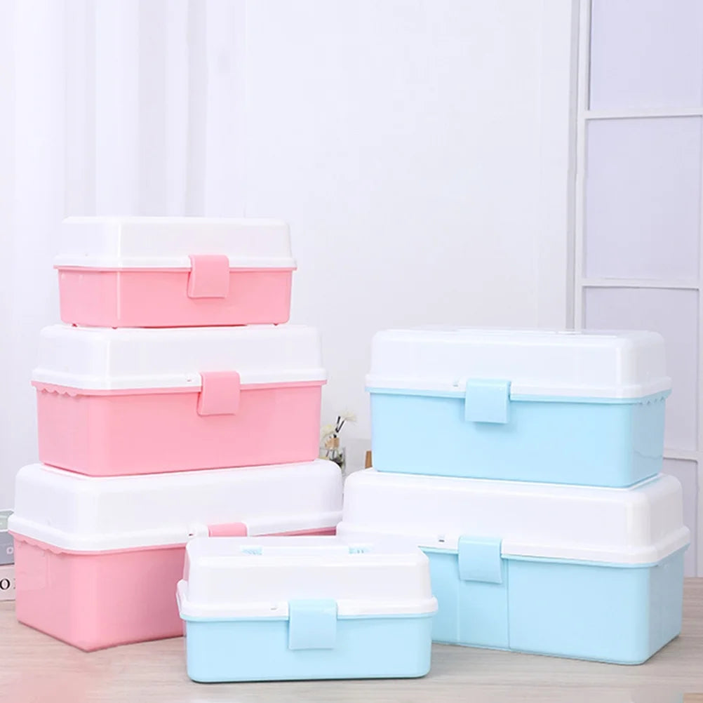 Organizer Boxes Art Tools Storage Case Stationery Sturdy Child – Practical Home Organization for Streamlined Everyday Routines