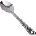 Super Strong 11 Inch Serving Spoon Ergonomic Stainless Steel Cooking Utensil Large Basting Spoon for Professional Restaurant Buffet Banquet Service and Home Chefs Silver – Durable Stainless Steel Construction for Streamlined Everyday Routines