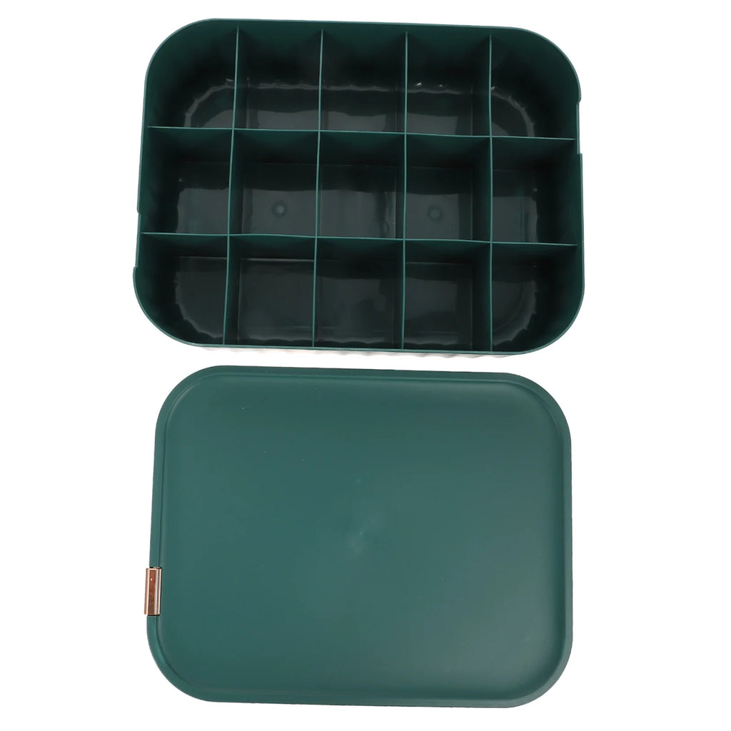 Organizer Bin Storage Box Underwear Drawer Storage Baby 30X23.5X8CM Green – Convenient Family Mealtime Use for Streamlined Everyday Routines