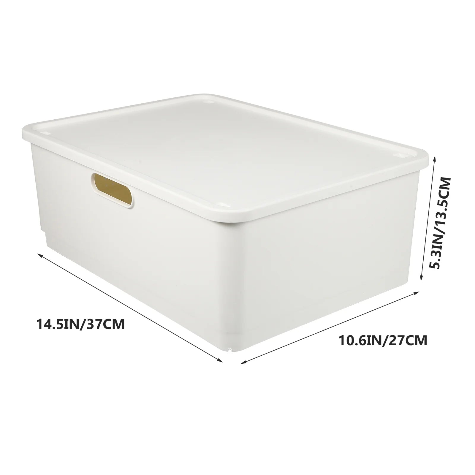 Storage Containers with Lids Japanese Box Organizing Desktop – Secure Lid Design for Streamlined Everyday Routines