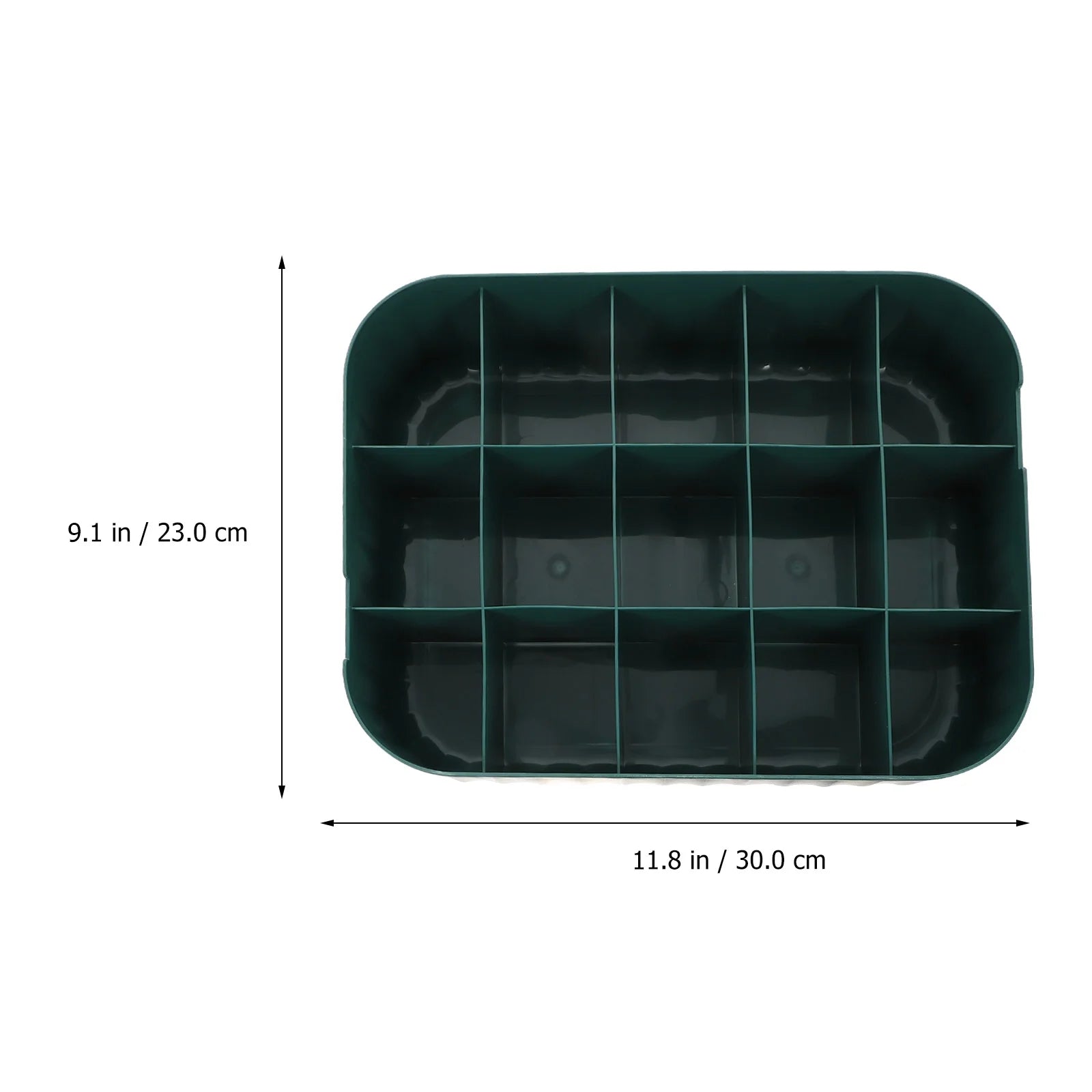 Organizer Bin Storage Box Underwear Drawer Storage Baby 30X23.5X8CM Green – Convenient Family Mealtime Use for Streamlined Everyday Routines