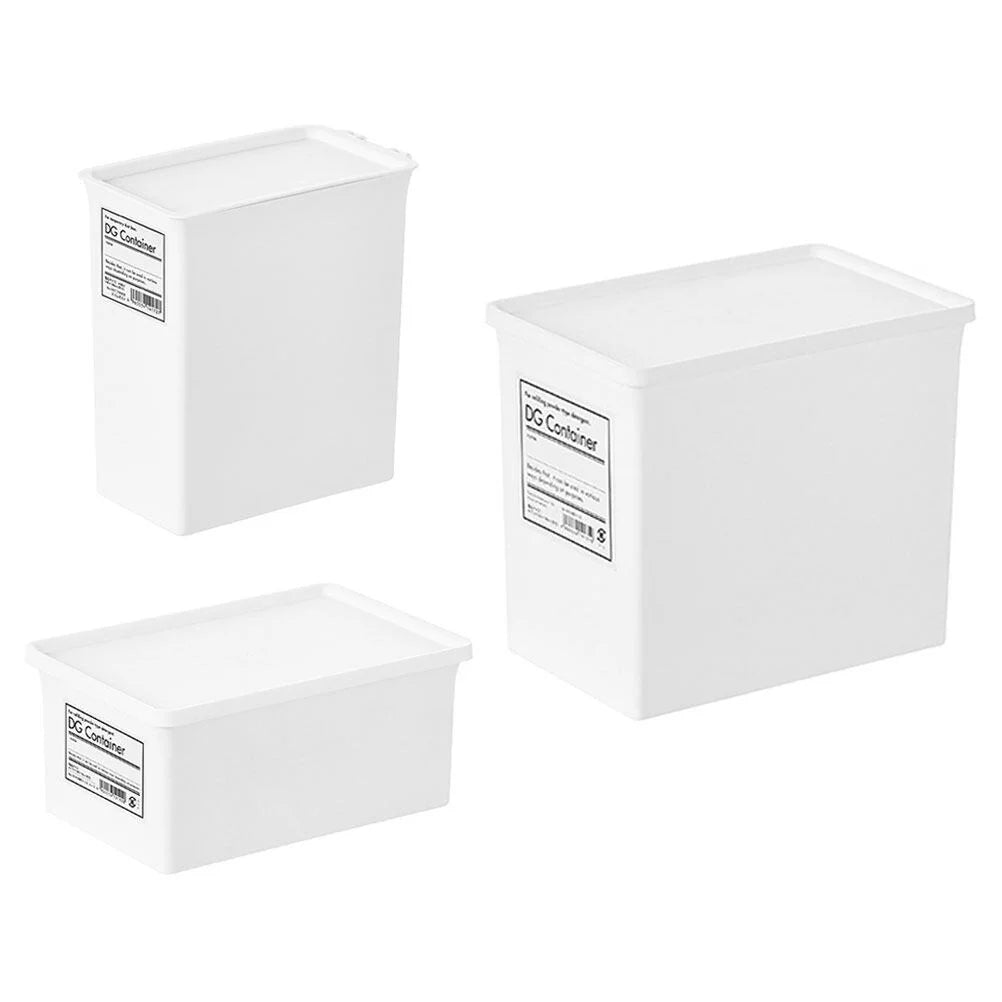6 pcsHome Use Storage Box Lid Washing Powder Box Storage Box Practical Container – Practical Home Organization for Streamlined Everyday Routines