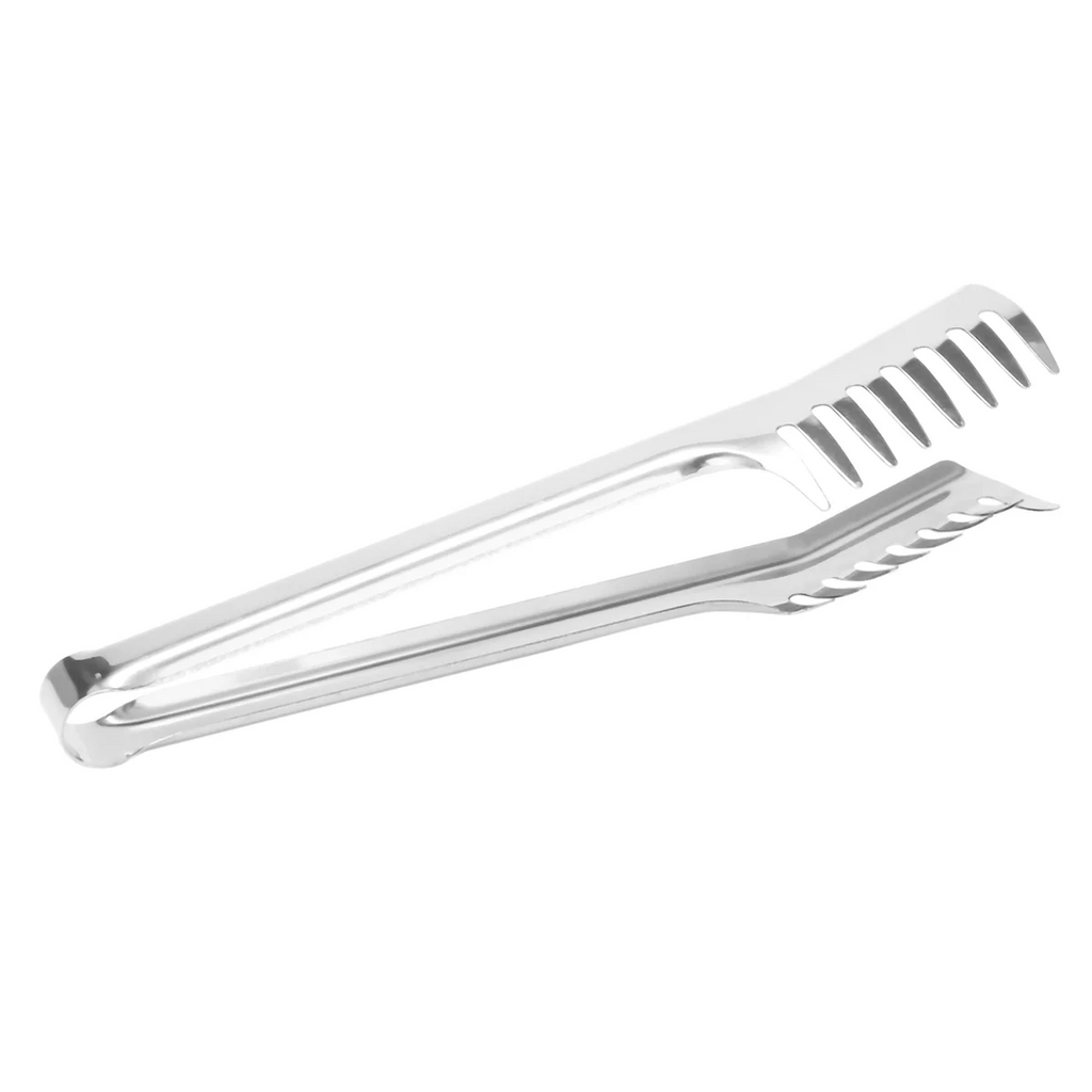 4 Pieces Stainless Steel Spaghetti Server Set Stainless Steel Spaghetti Pasta Tong Pasta Spoon Server Fork,2 x clip 2 x spoon,Silver – Durable Stainless Steel Construction for Streamlined Everyday Routines