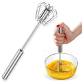Egg Whisk,2 Pack Stainless Steel Home Kitchen Tool Hand Easy Whisk Egg Beater Manual Mixer Blender for Whisking Beating & Stirring. – Durable Stainless Steel Construction for Streamlined Everyday Routines