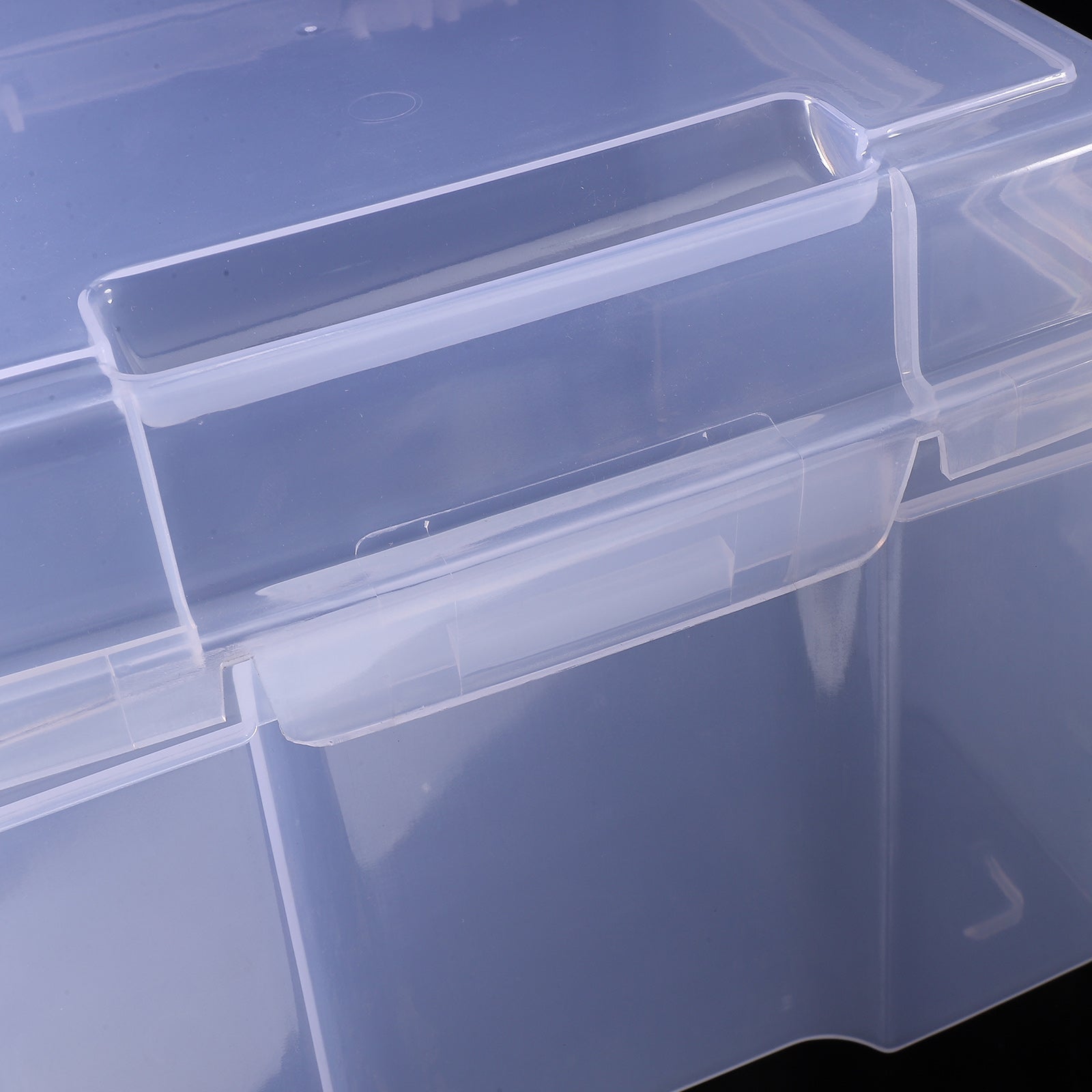 6Pcs Cards Storage Boxes Postcards Photos Organizing Cases Clear Plastic Storage Cases – Clear-View Organization for Streamlined Everyday Routines