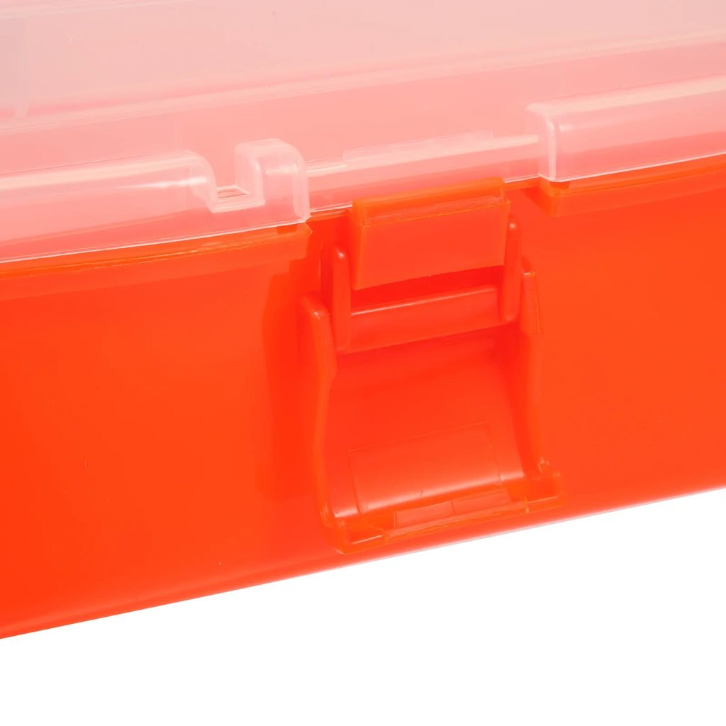 Wicker Three Layer Storage Box Household Tool Box Office 32X17CM Orange – Practical Home Organization for Streamlined Everyday Routines