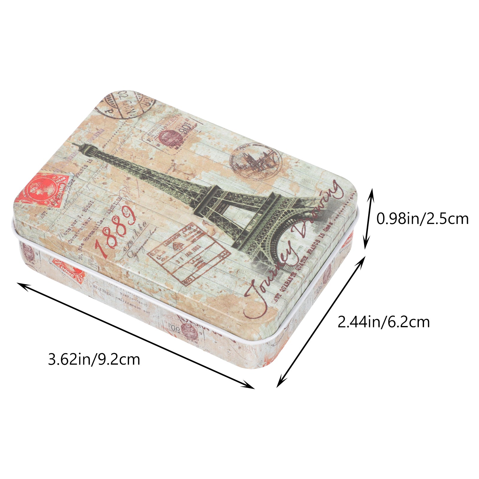 6 Pcs Desktop Storage Boxes Case Pantry Organizers and Clear Greeting Card – Clear-View Organization for Streamlined Everyday Routines