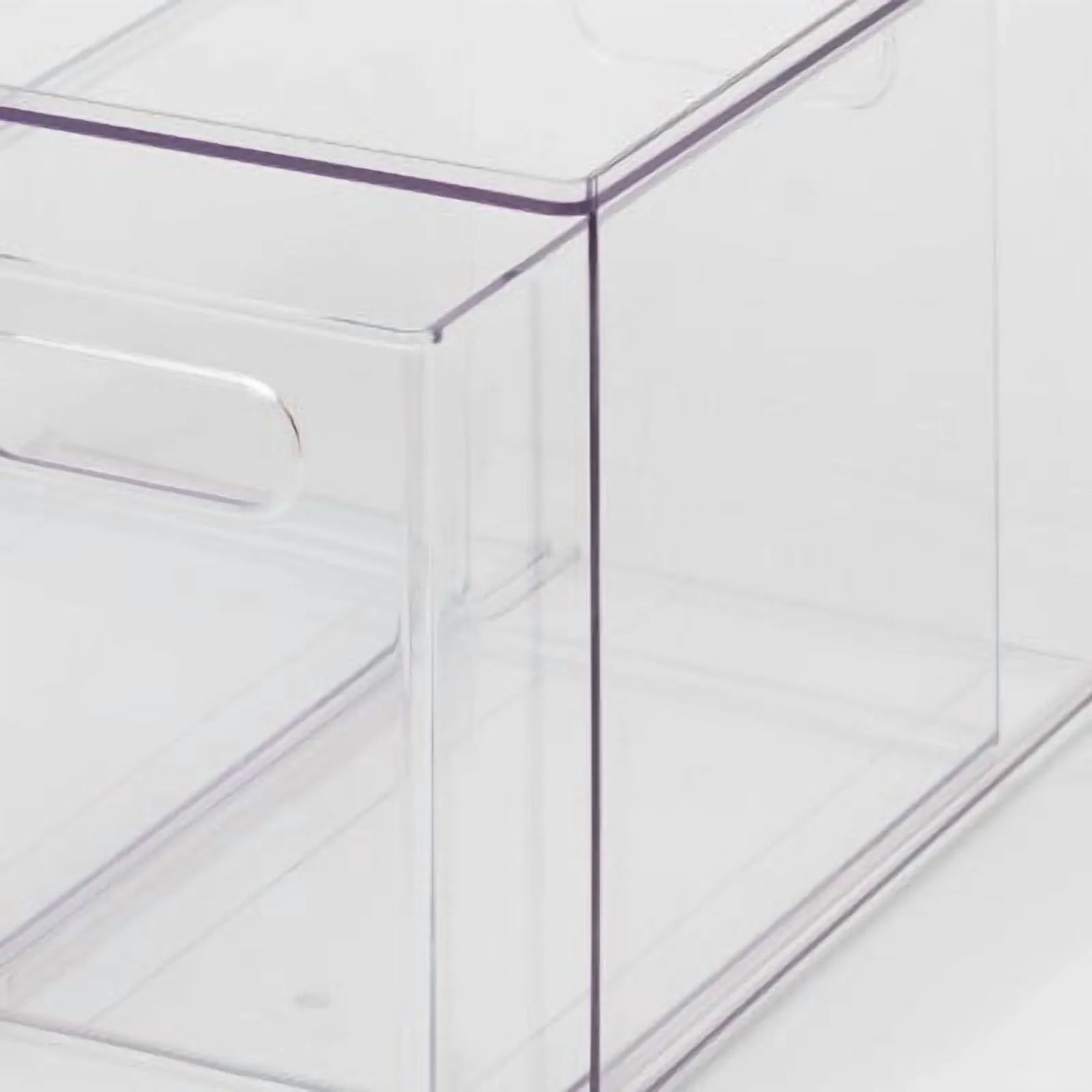 All Purpose 2 Drawer Storage ClearAcrylic Utility Bins,1352 Volume,H 12.6D 12.2 – Practical Home Organization for Streamlined Everyday Routines