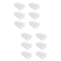 12 PCS Shoes Boxes Transparent Shoes Cases Plastic Storage Box Shoes Container for Home Shop 28x18x10cm – Clear-View Organization for Streamlined Everyday Routines
