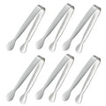 6PCS Mini Small Tiny Tongs 4.25Inch Stainless Steel Small Tongs for Serving Food Kitchen 304stainless Steel – Durable Stainless Steel Construction for Streamlined Everyday Routines