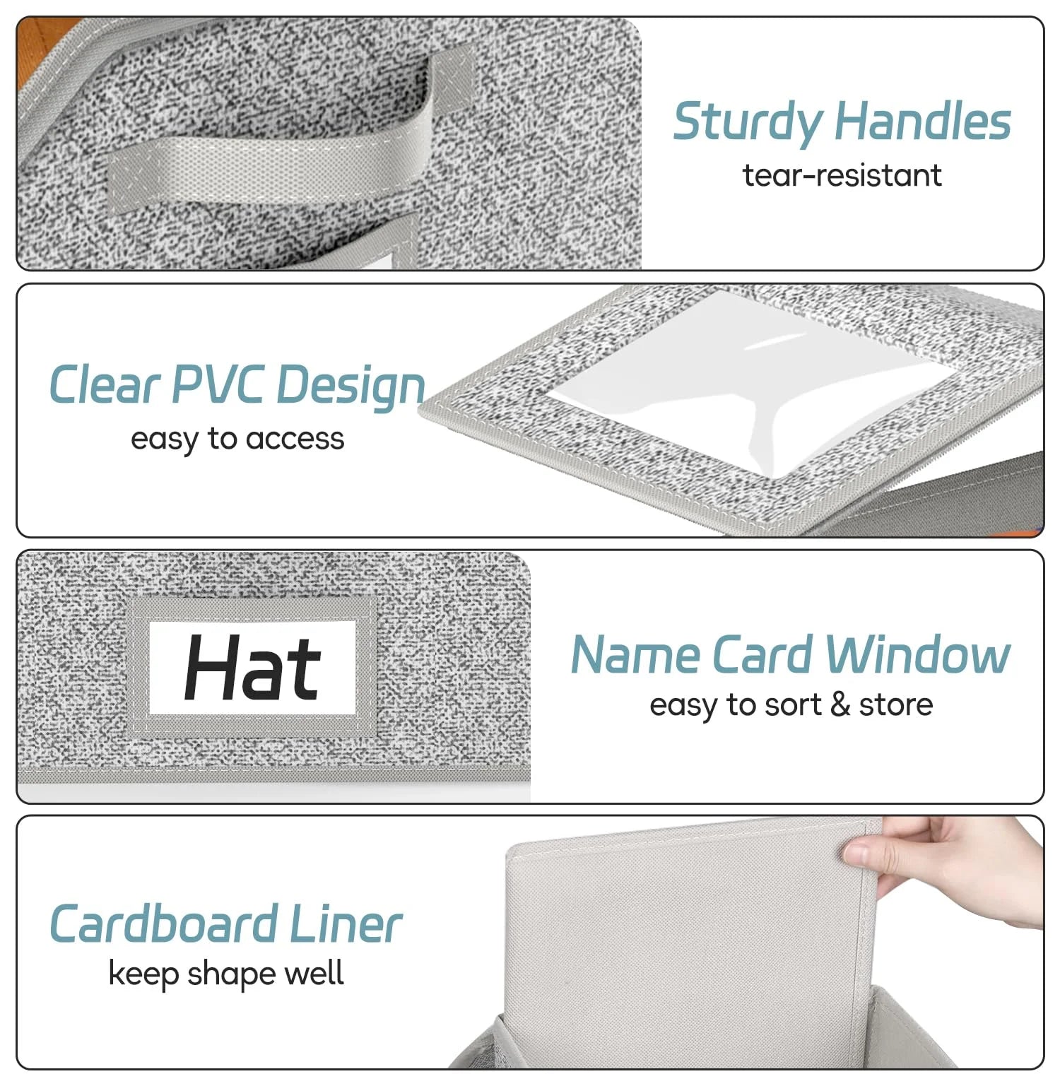 2 Pcs Stackable Hat Storage for Baseball Caps Holds up to 24 Caps Hat Organizer for Closet Sturdy Snapback Boxes for Men with Cardboard Grey – Stackable Organization for Streamlined Everyday Routines