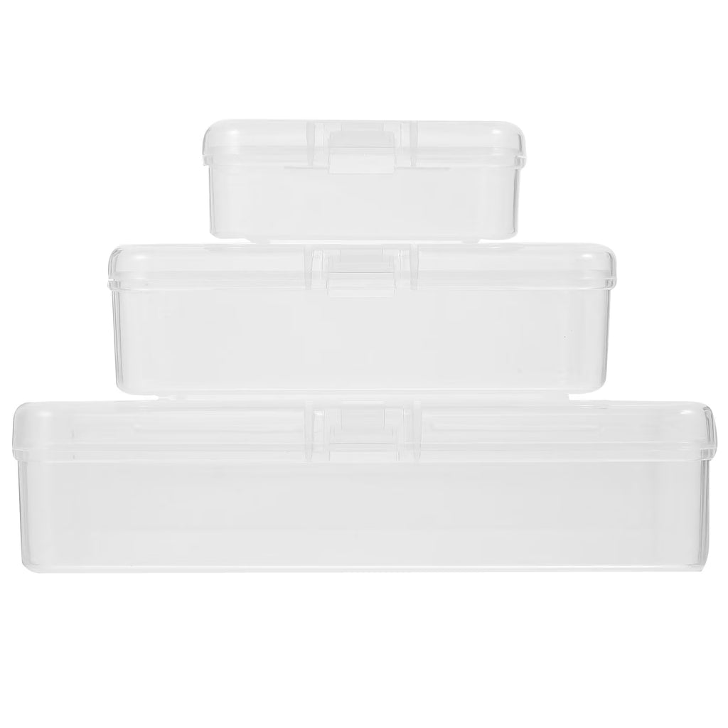 28 Pcs Storage Baskets with Lids Plastic Box Portable Case – Secure Lid Design for Streamlined Everyday Routines