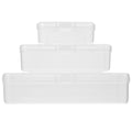 28 Pcs Storage Baskets with Lids Plastic Box Portable Case – Secure Lid Design for Streamlined Everyday Routines