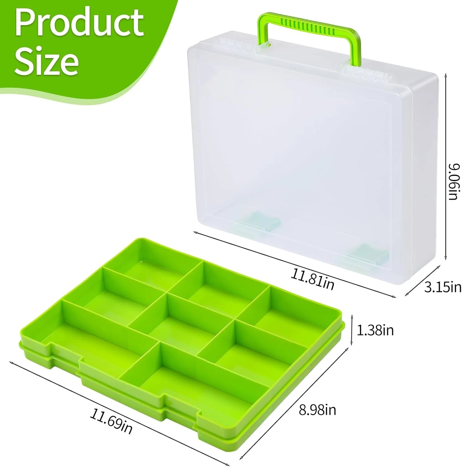 Douorgan Toy Storage Organizer for Lego Stackable Organizer Bins Portable Organizer Containers Storage Box Plastic Case for Bead Bracelet Making DIY Jewelry Nail Charms (Blue) – Stackable Organization for Streamlined Everyday Routines