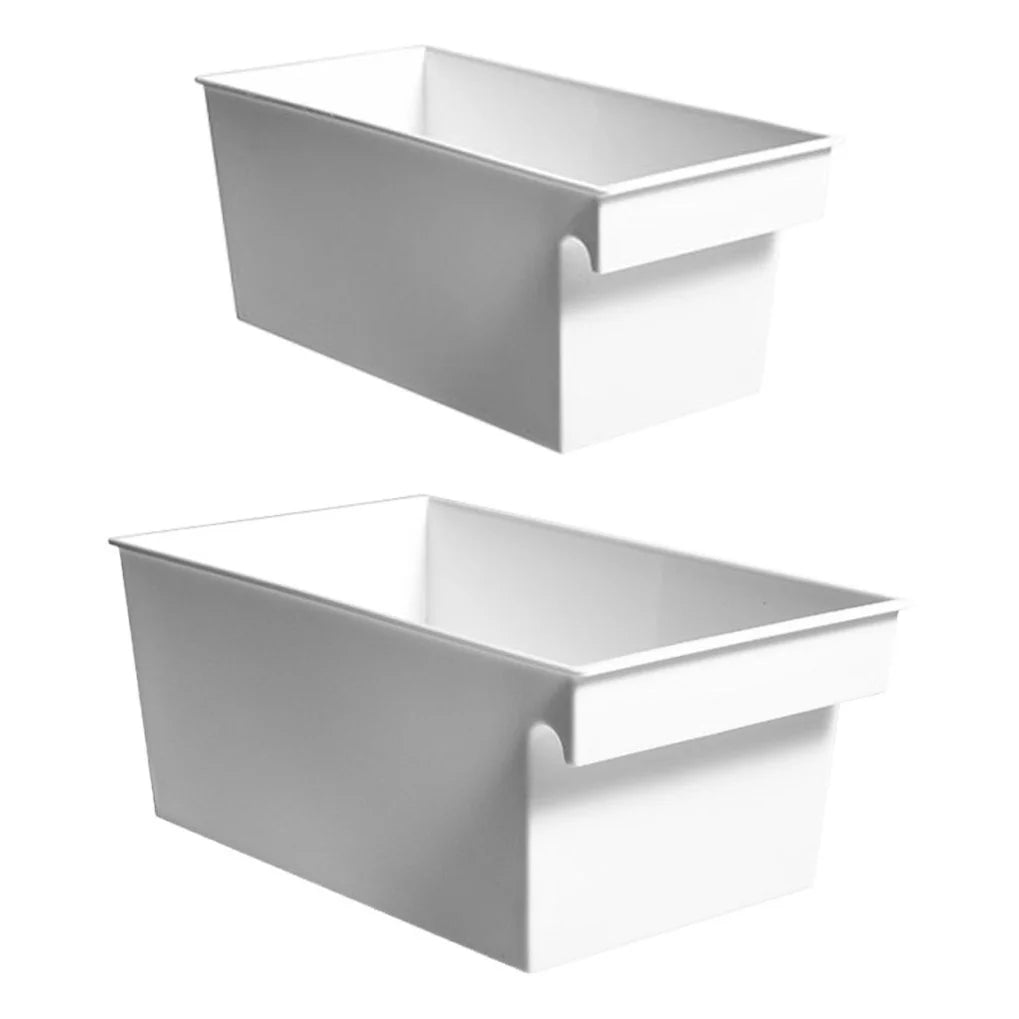 2 PCS Large Storage Containers with Lids Portable Box PP Material Boxes – Secure Lid Design for Streamlined Everyday Routines
