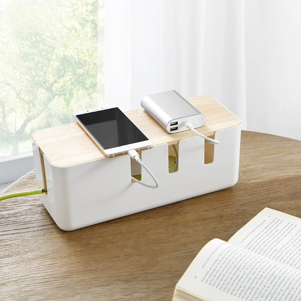 Power Cord Storage Box Wire Cords Travel Organizer Case The – Everyday Household Format for Streamlined Everyday Routines